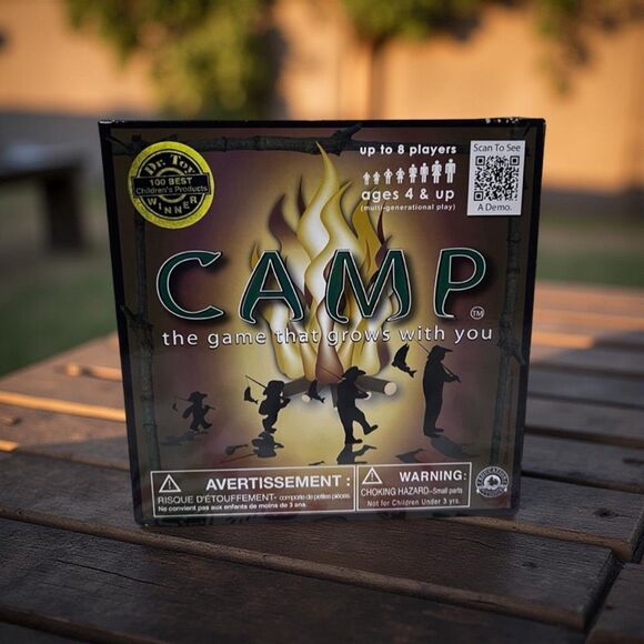 Camp Board Game by Education Outdoors Ages 5+ - Picture 1 of 5